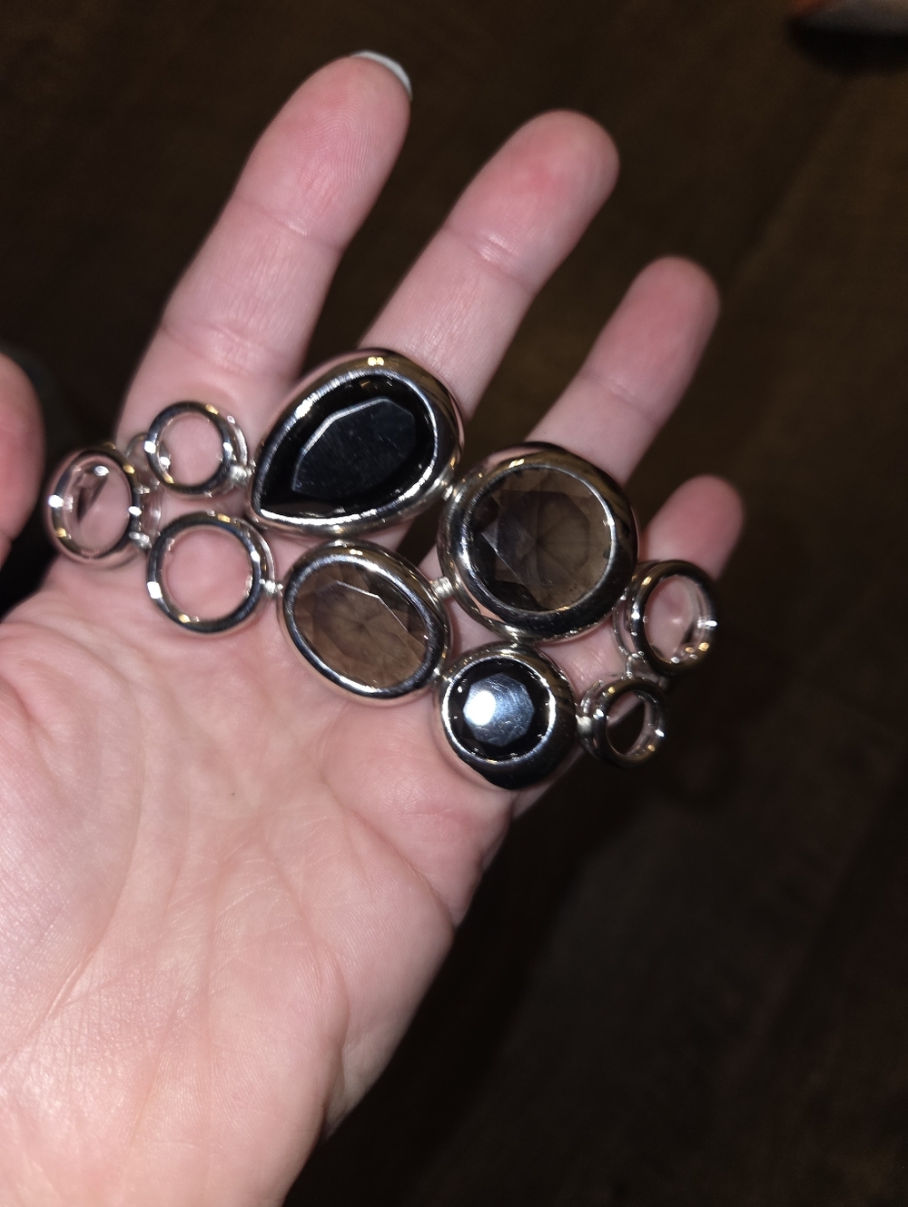 Sonoma Silver-Tone Dangle Charm Bracelet